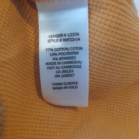 Mustard Long Sleeve Top - Picture 3 of 4